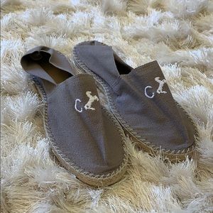 Shoes from Cheval Blanc Resort in the Maldives